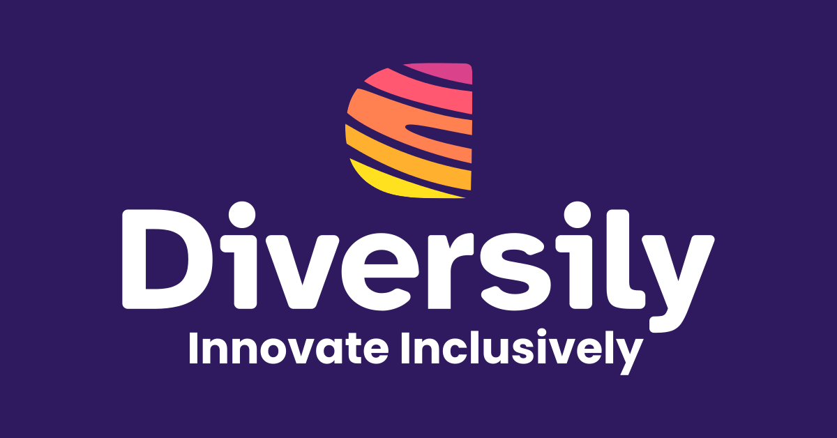 Diversily logo with strapline innovate inclusively