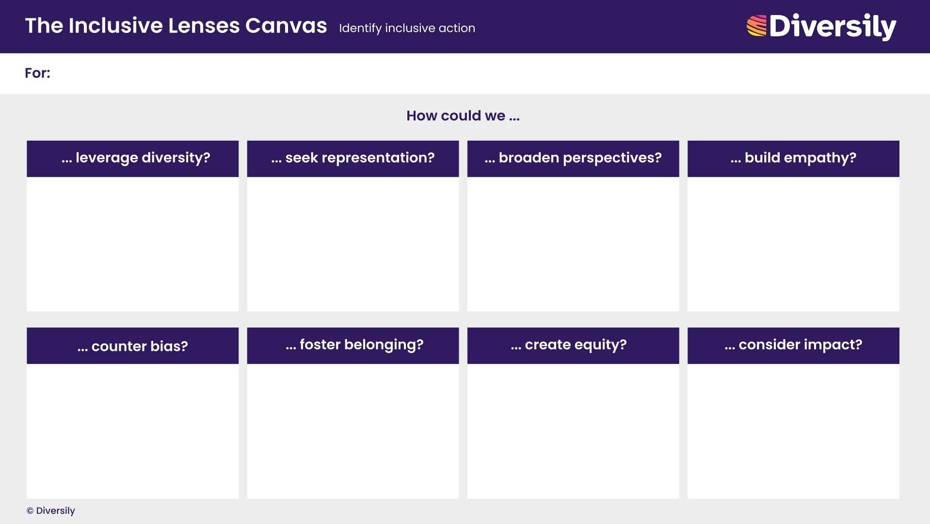 The Inclusive Lenses Canvas